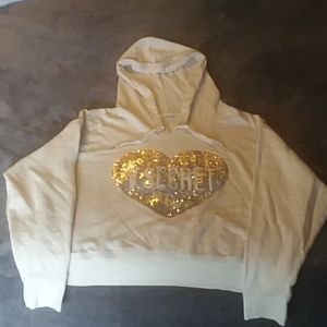 Victoria Secret crop top hoodie